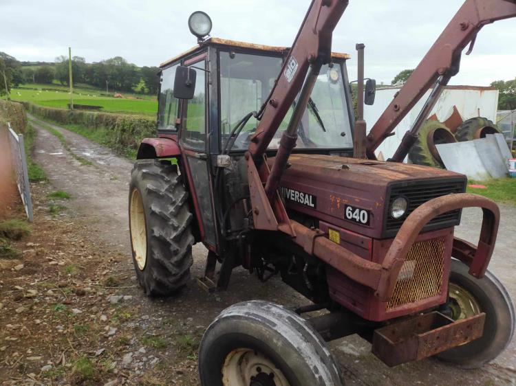 Universal 640 DTC Tractor and Farm Machinery Sales Wales