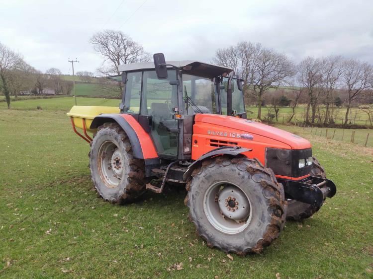 Same Silver 105 Tractor and Farm Machinery Sales Wales