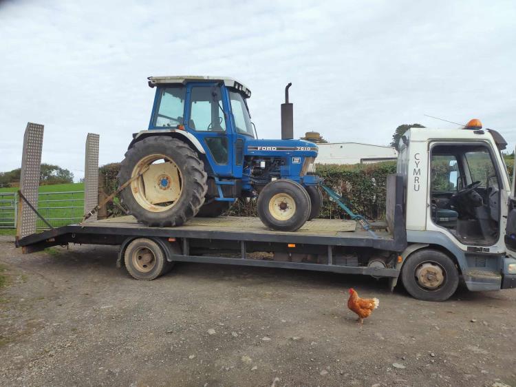 Ford 7610 Tractor and Farm Machinery Sales Wales