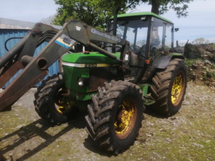 John Deere 2850 Tractor and Farm Machinery Sales Wales