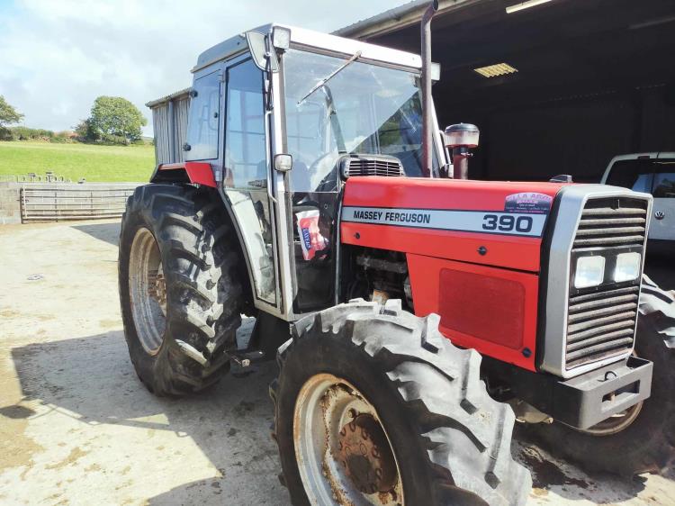 Massey Ferguson 390 Tractor and Farm Machinery Sales Wales