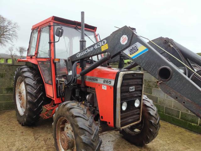 Massey Ferguson 265 Tractor at Ella Agri Tractor Sales Mid and West Wales
